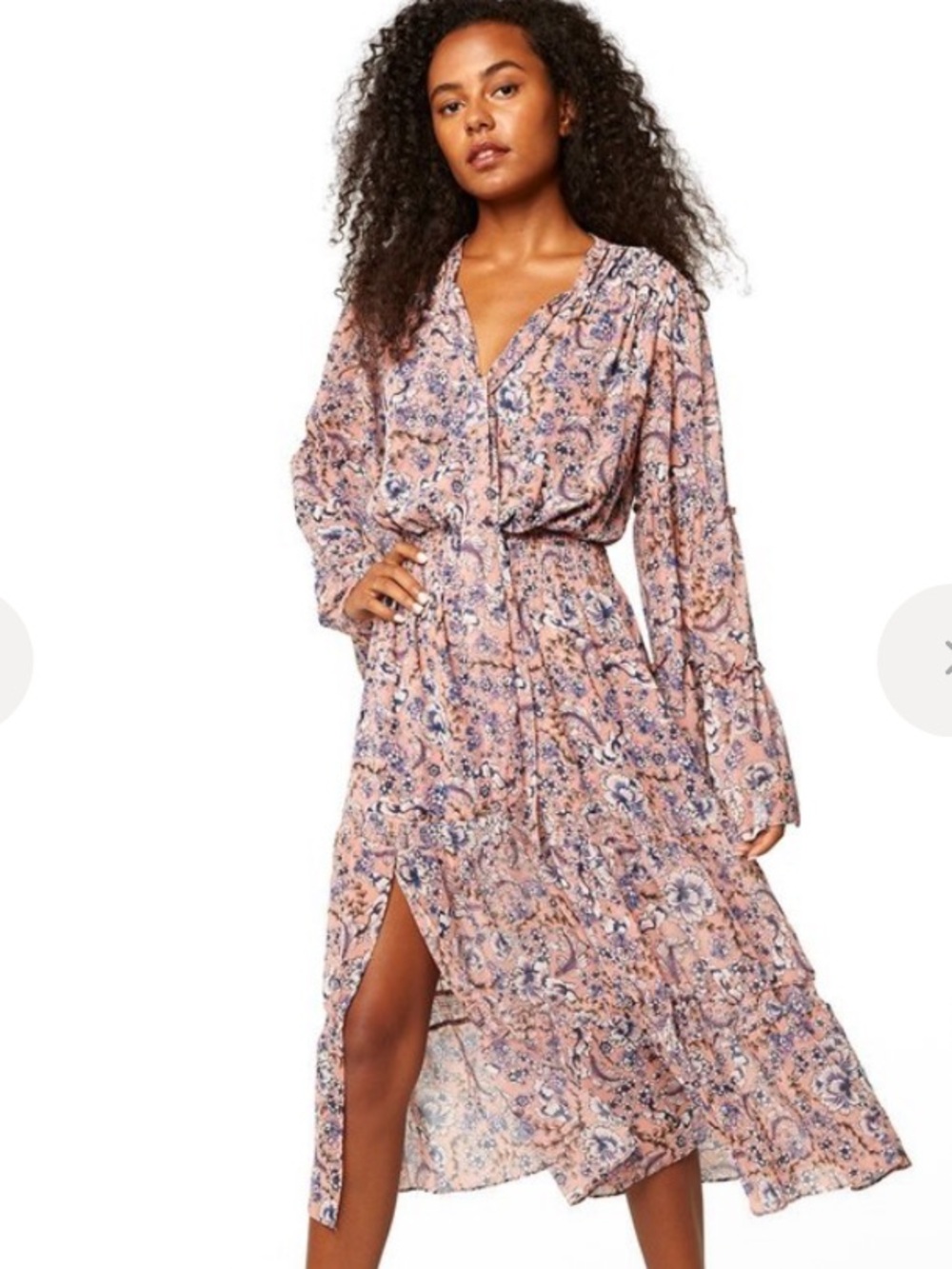 Misa LA Celeste Dress- Petals of Lille
